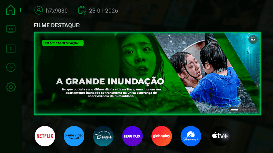 Tela do aplicativo WPlay P2P