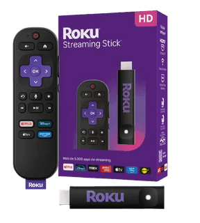 Roku Streaming Stick com controle remoto