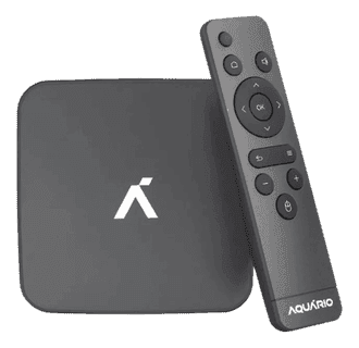 TV Box Android com controle remoto
